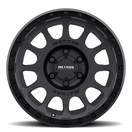 Method MR305 NV 17x8.5 0mm Offset 5x150 116.5mm CB Matte-Gloss Black Wheel