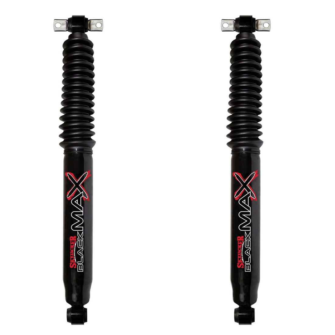 Skyjacker Black MAX Hydro Shocks Rear Pair - 2006-2010 Hummer H3 4WD