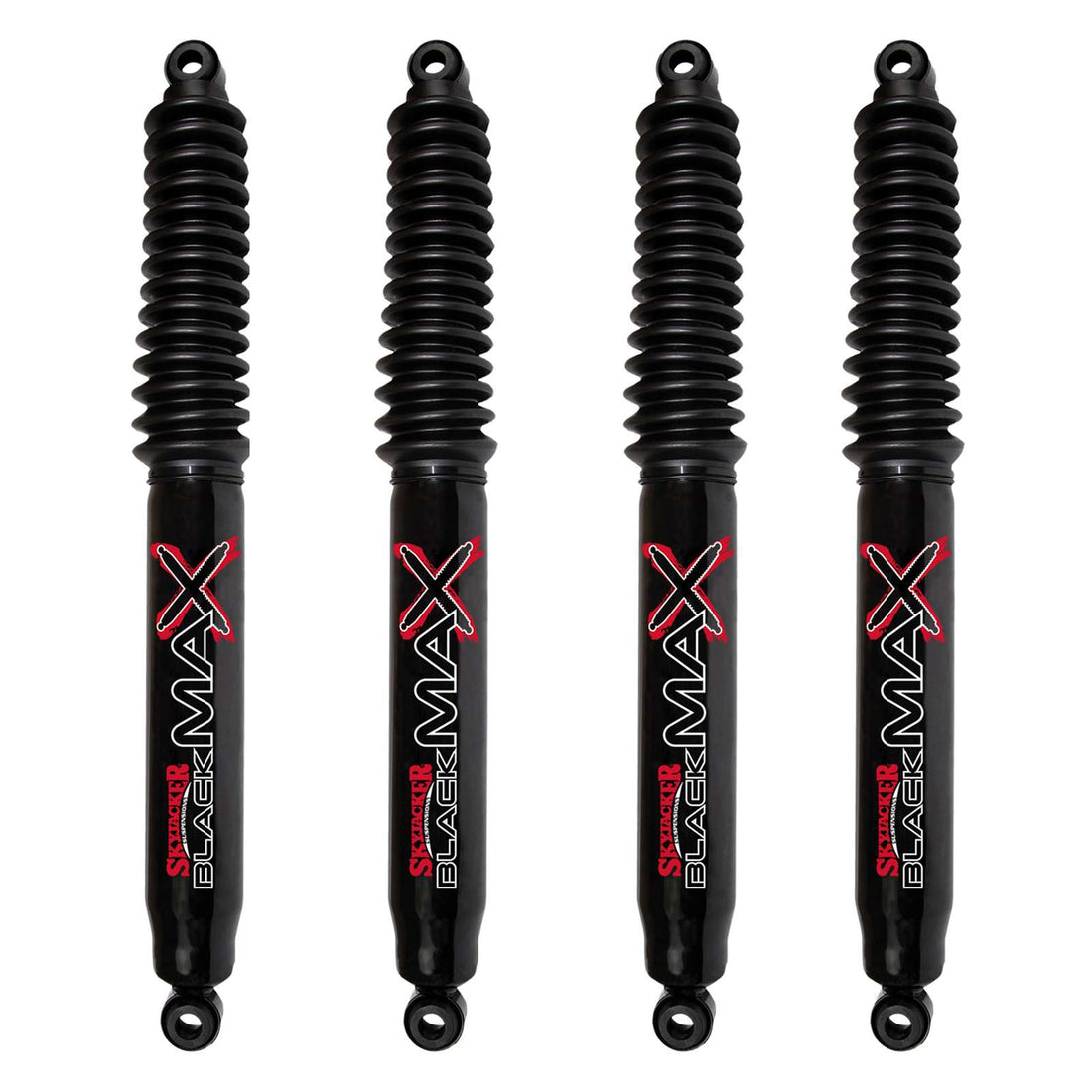 Skyjacker Black MAX Hydro Shocks Set w/2-4" lift - 1973-1987 Chevrolet K30 4WD