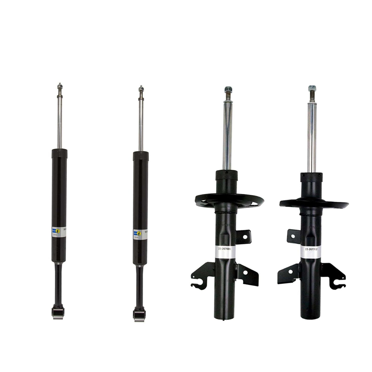 Bilstein B4 OE Replacement Strut & Shocks Set - 2014-2024 Jeep Cherokee 4WD