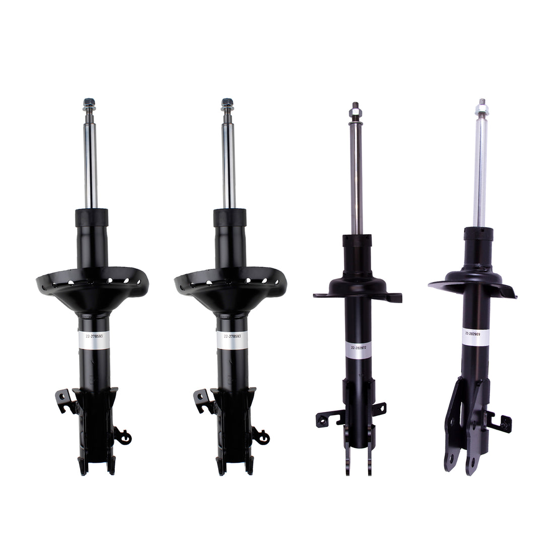 Bilstein B4 OE Replacement Strut & Shocks Set - 2007-2008 Ford Edge AWD FWD
