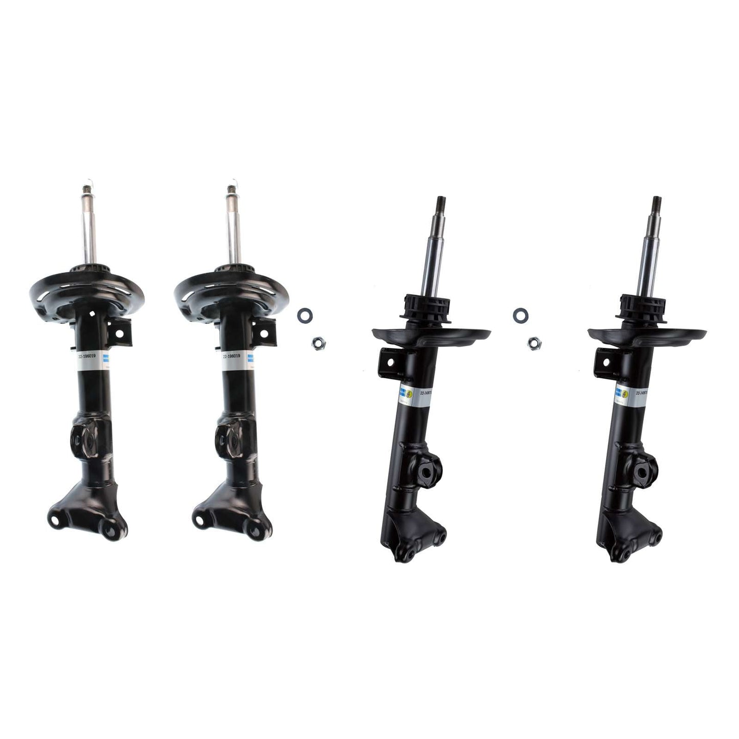 Bilstein B4 OE Replacement DampMatic Shocks Set - 2008-2011 Mercedes-Benz C300 AWD RWD