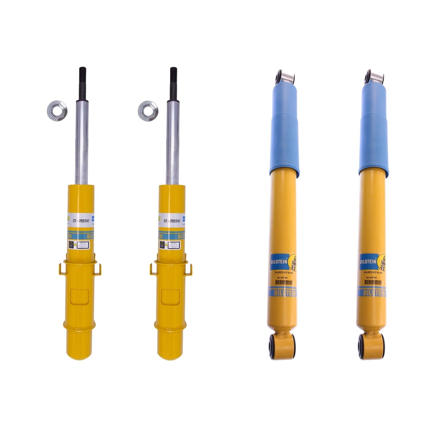 Bilstein B6 Strut & Shocks Set - 2010-2018 Mercedes-Benz Sprinter 3500 RWD