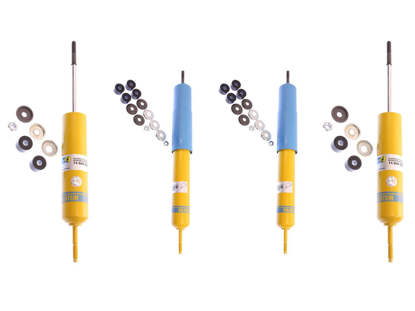 Bilstein B6 Performance Shocks Set - 1962-1973 Volvo 1800 4WD RWD