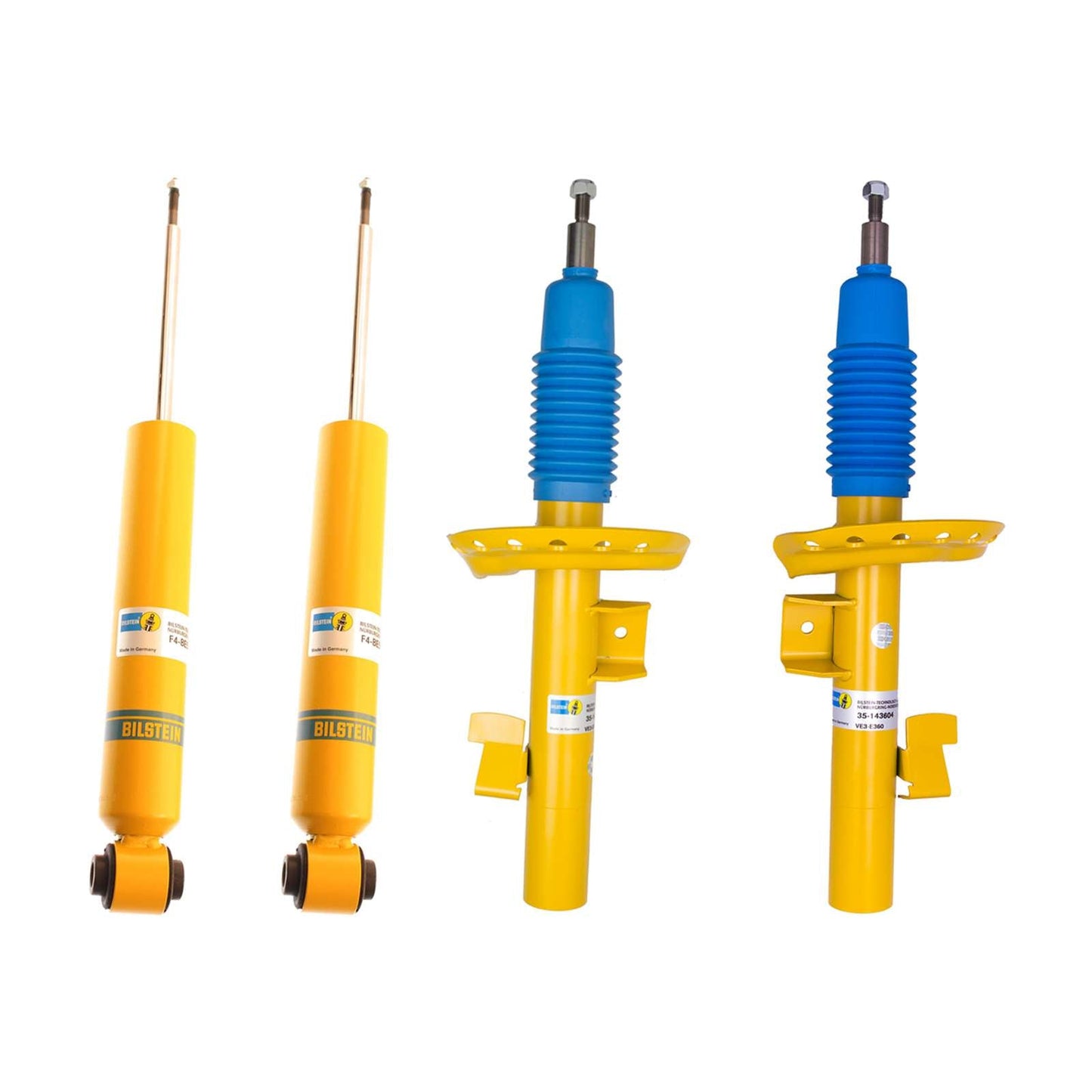 Bilstein B6 Performance Strut & Shocks Set - 2015-2018 Volvo V60 AWD FWD