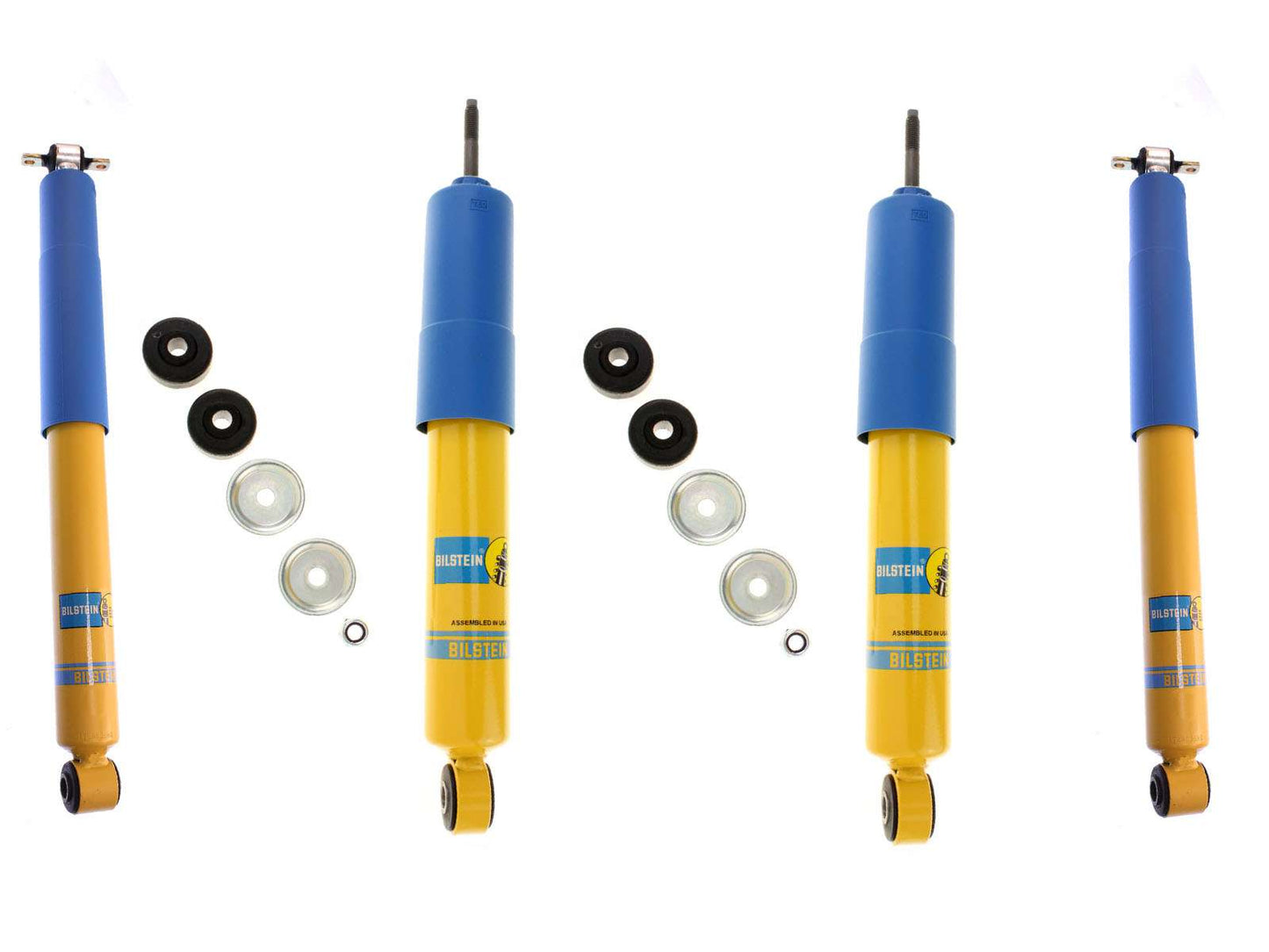 Bilstein B6 4600 Monotube OEM Shocks Set - 2004-2012 Chevrolet Colorado Z71 4WD RWD