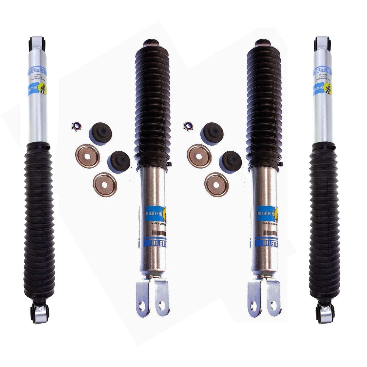 Bilstein 5100 Shocks Set w/1-2.5" lift - 1999-2006 GMC Sierra 1500 4WD w/Torsion