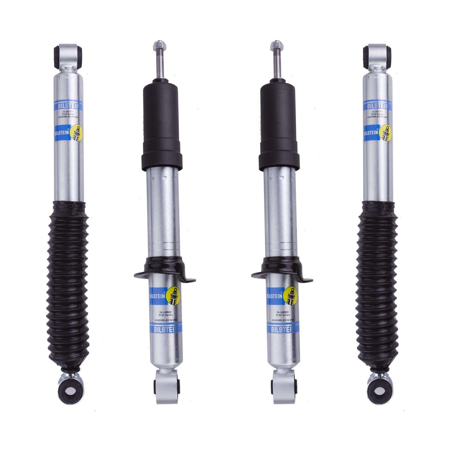Bilstein 5100 Shocks Set w/0-2.5" lift - 1995-2004 Toyota Tacoma 4WD RWD