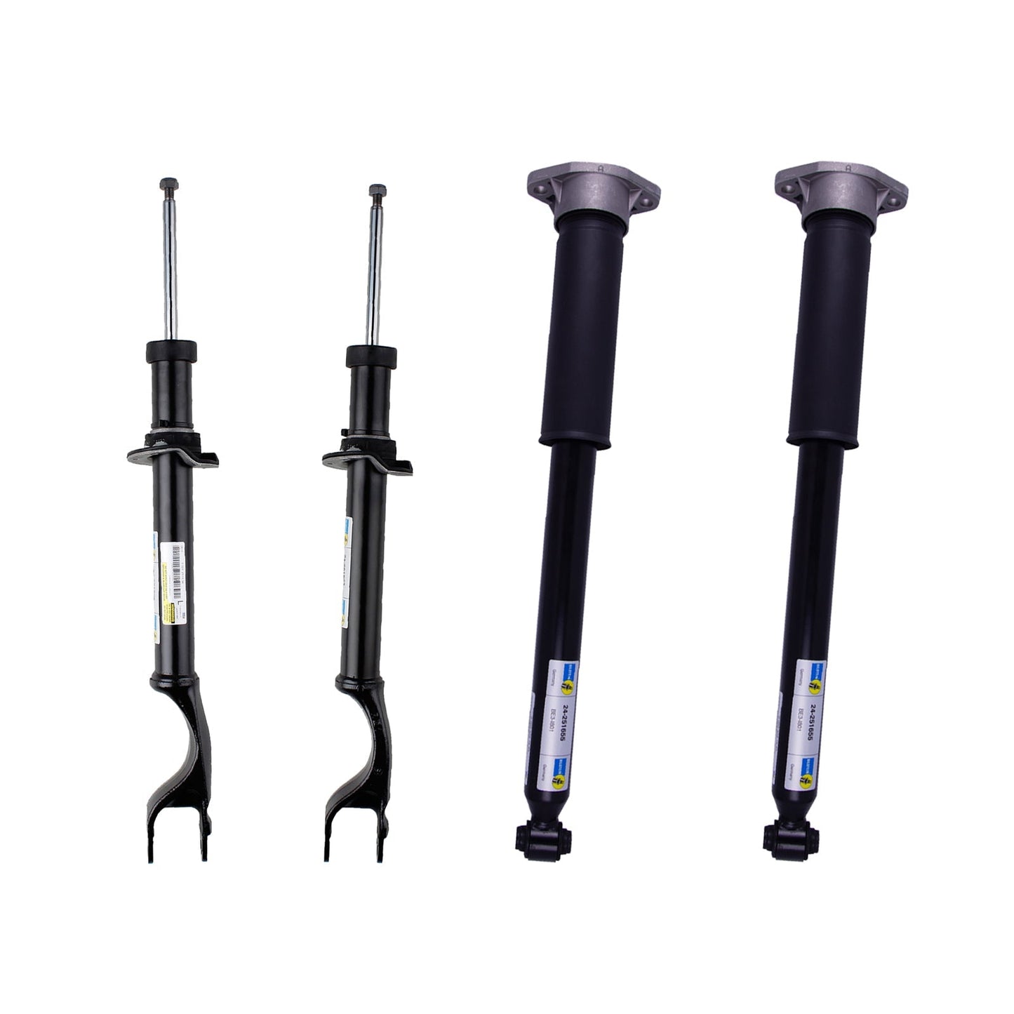 Bilstein B4 OE Replacement DampMatic Shocks Set - 2015-2019 Mercedes-Benz C300 AWD