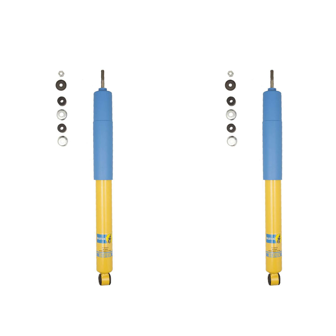 Bilstein B6 4600 Monotube OEM Shocks Rear Pair - 2016-2023 Toyota Tacoma 4WD 6 Lug