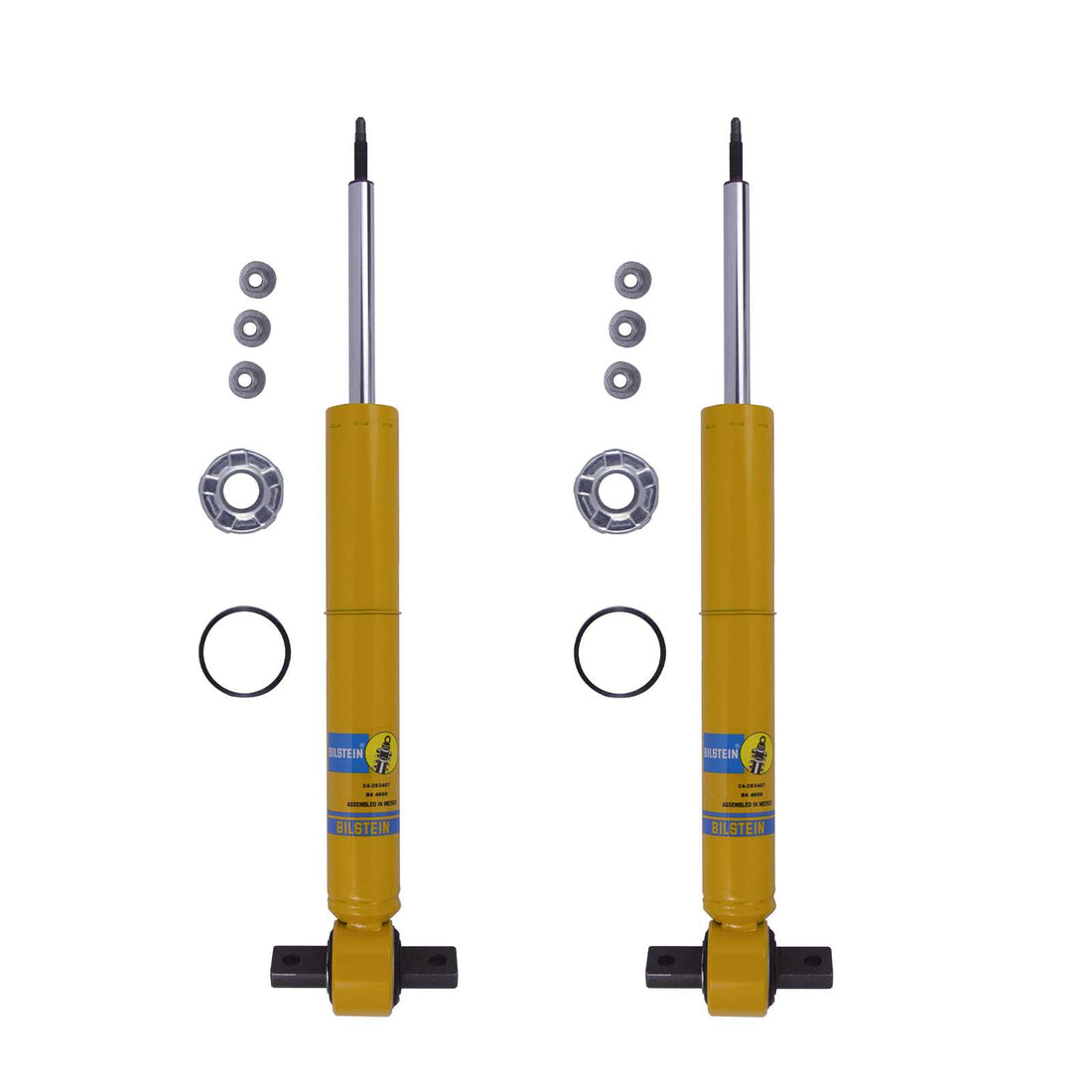 Bilstein B6 4600 Monotube OEM Shocks Front Pair - 2019-2026 Chevrolet Silverado 1500 4WD RWD