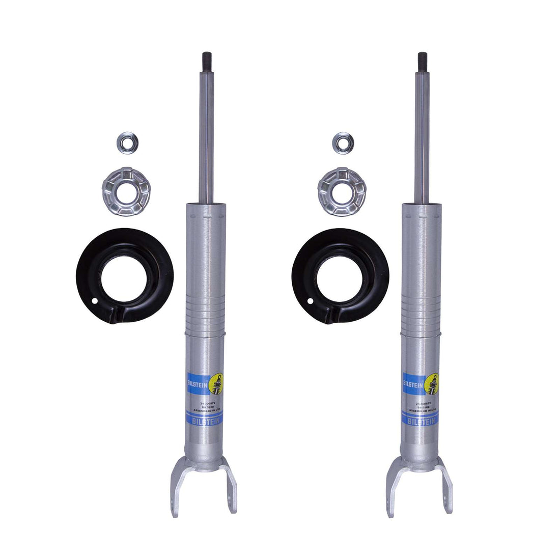 Bilstein B8 5100 Monotube Adjustable Strut Front Pair w/0-2.6" lift - 2019-2026 Ram 1500 4WD RWD