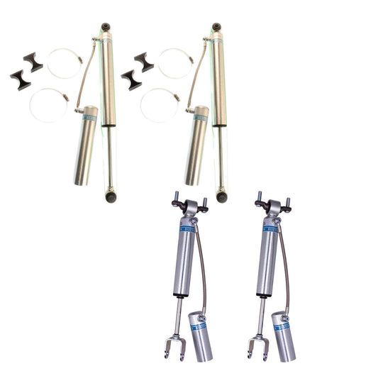 Bilstein B8 5160 w/ Remote Reservoir Shocks Set w/4-6" lift - 2011-2021 Chevrolet Silverado 2500 HD 4WD RWD
