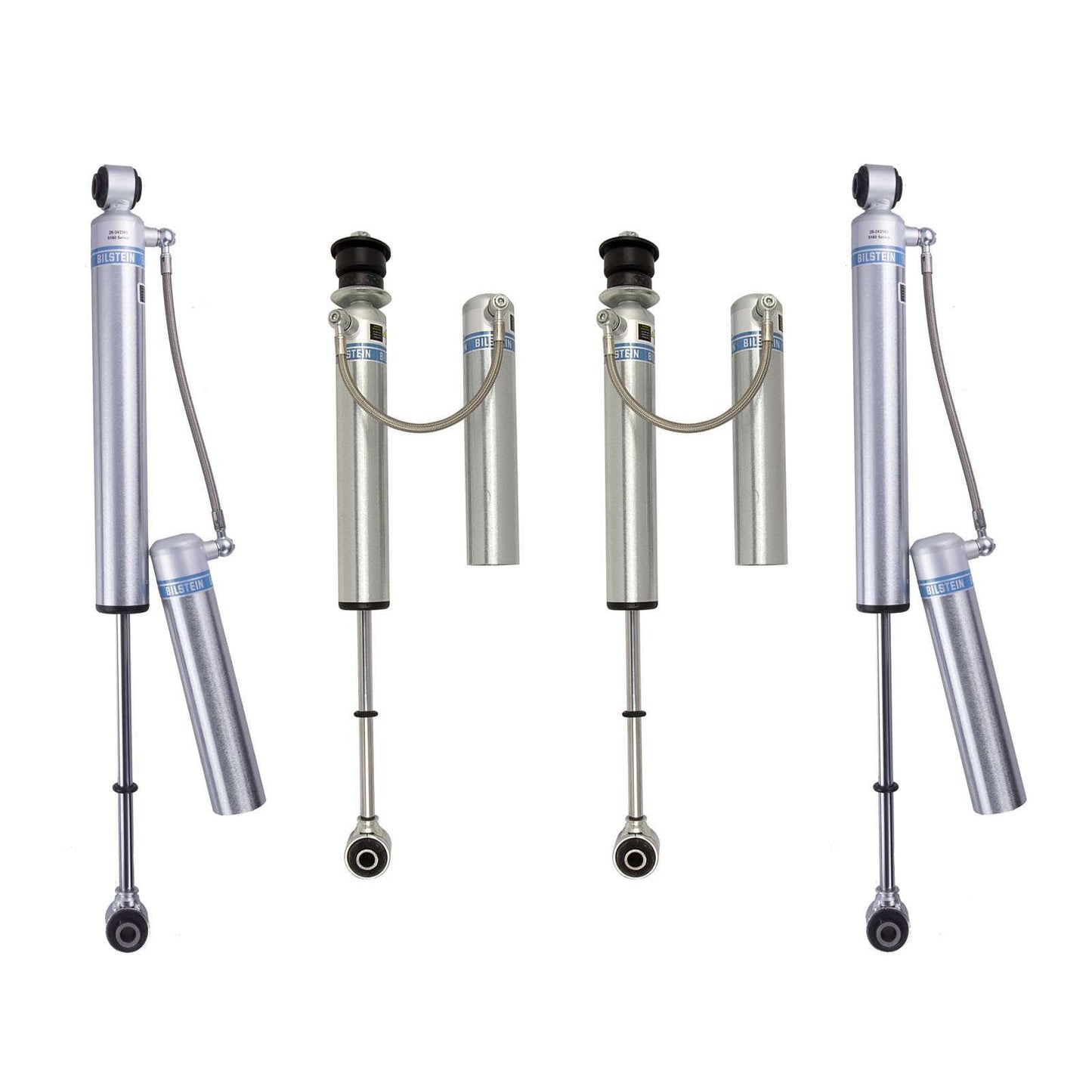 Bilstein B8 5160 w/ Remote Reservoir Shocks Set w/2-2.5" lift - 2017-2026 Ford F-350 Super Duty 4WD