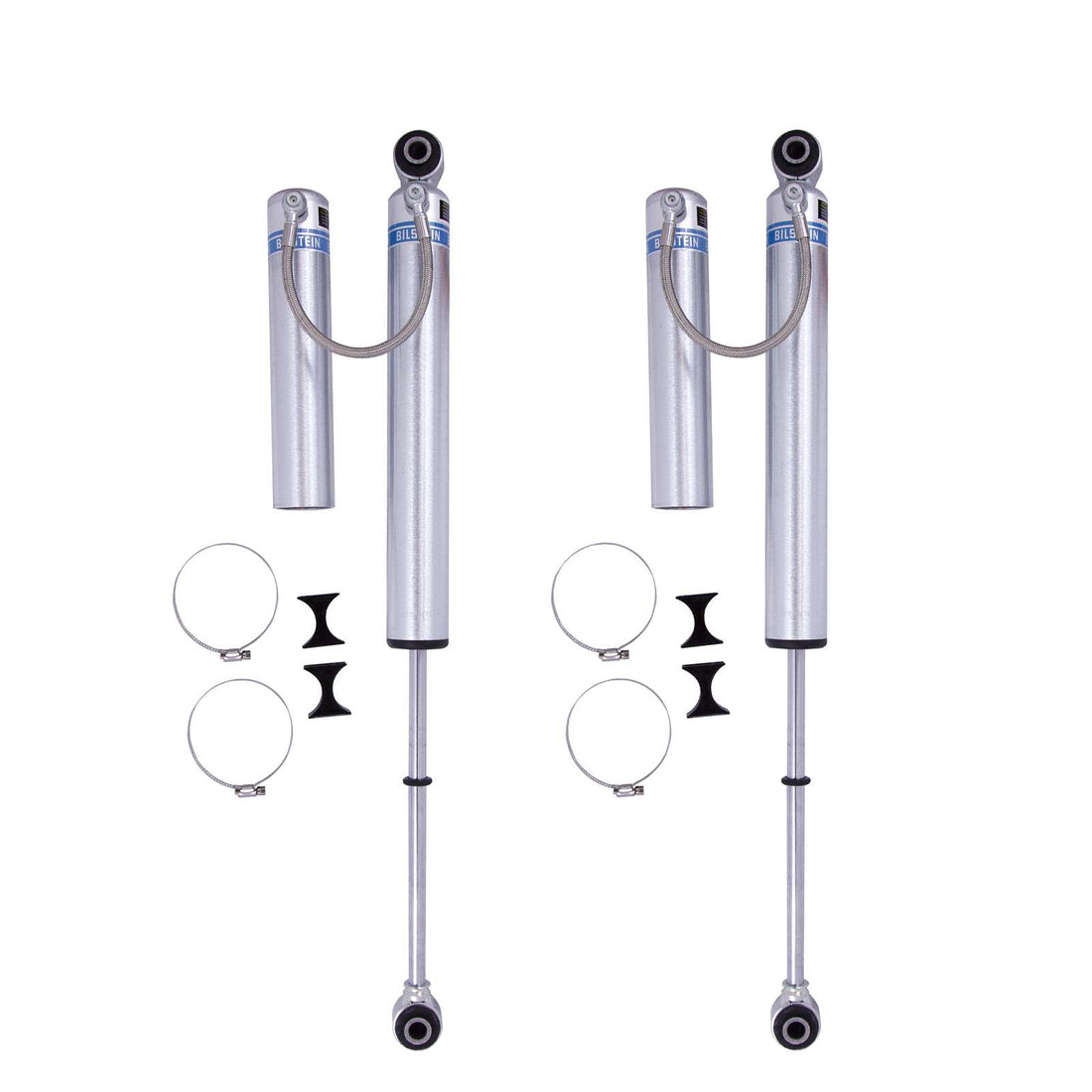 Bilstein B8 5160 w/ Remote Reservoir Shocks Rear Pair - 2017-2024 Nissan Titan 4WD
