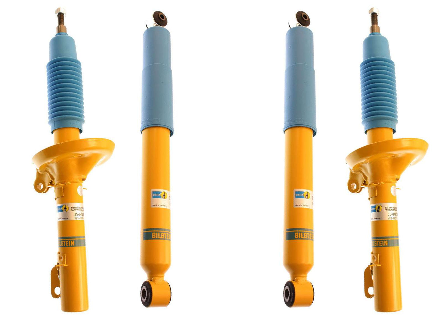 Bilstein B6 Performance Strut & Shocks Set - 2000-2006 Audi TT Quattro AWD