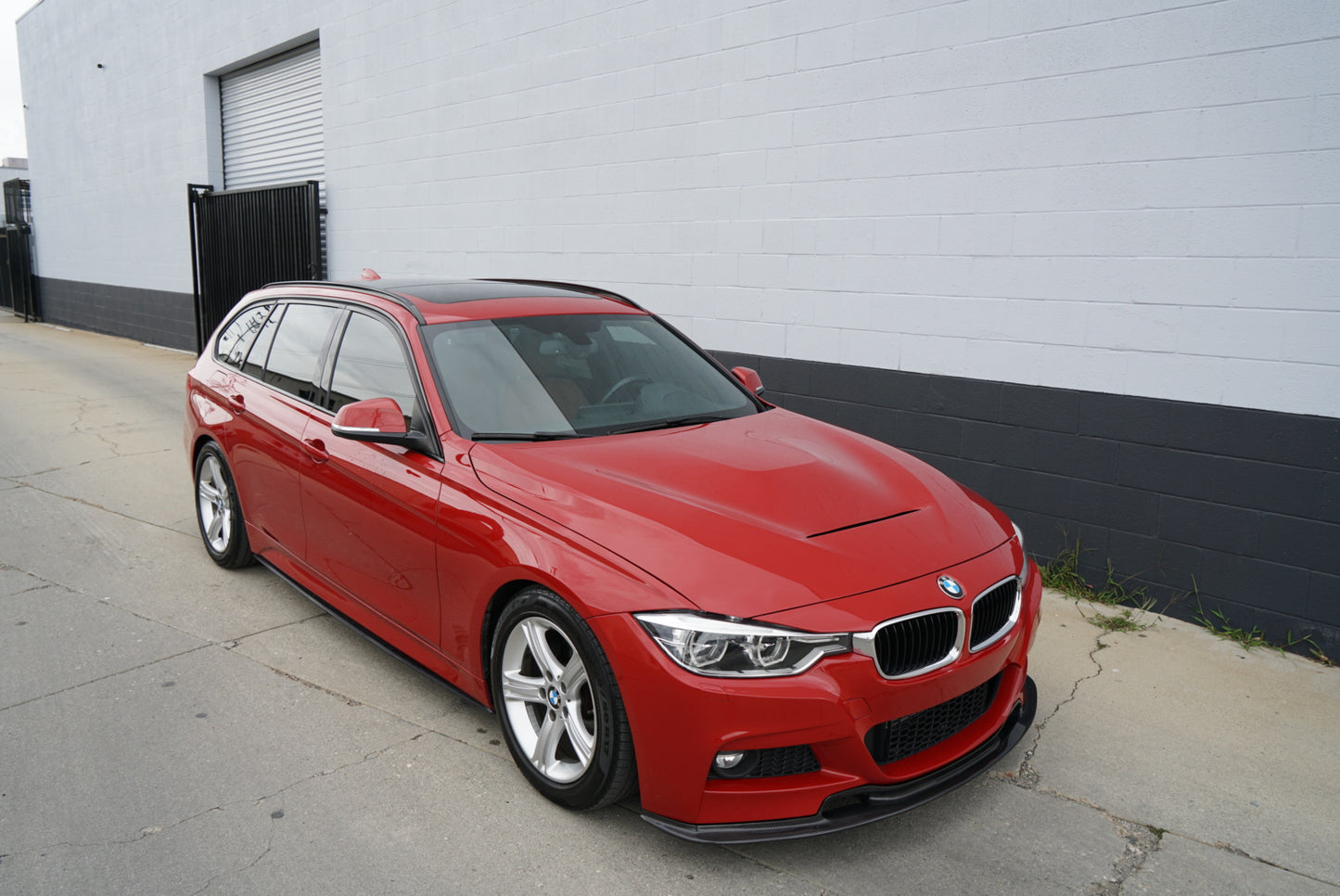 M-Sport V2 Carbon Fiber Front Lip - F30 3-series