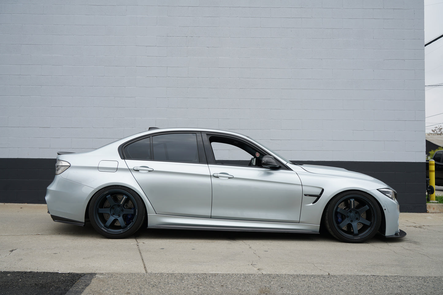 F8X M3 M4 PSM STYLE CARBON FIBER STYLE SIDE SKIRT EXT