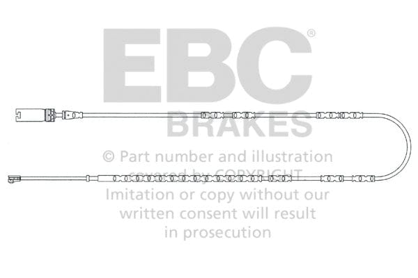 EBC 2010-2013 BMW 128 3.0L Rear Wear Leads