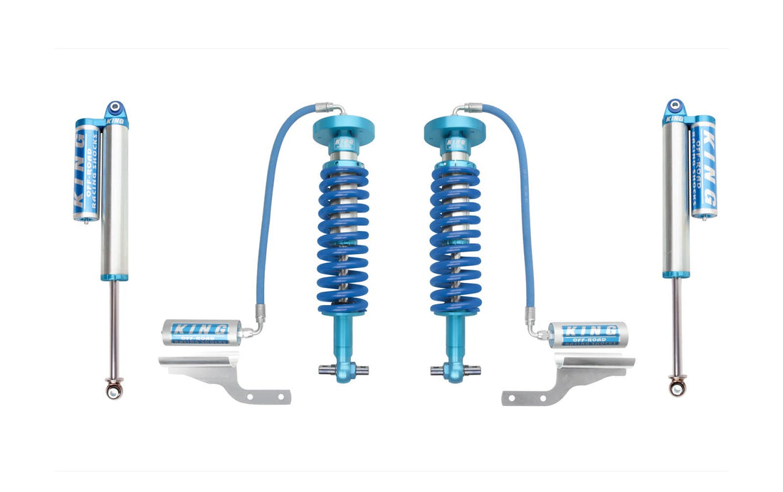 King Shocks 2.5 Performance Coilovers + Rear Reservoir Shocks Set w/0-3" lift - 2004-2008 Ford F-150 RWD