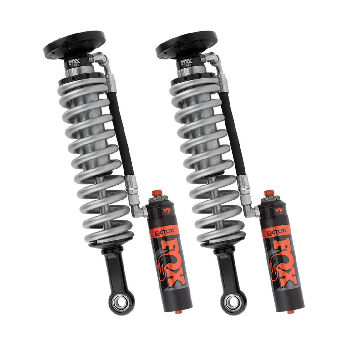 Fox 2.5 Factory Series Coilovers w/ DSC Reservoir Front Pair w/4-6" lift - 2006-2018 Dodge Ram 1500 4WD Gas