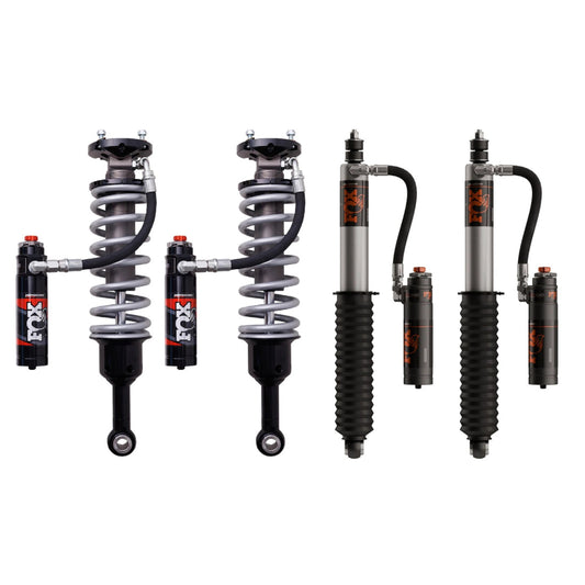 Fox 2.5 Performance Elite Adjustable Coilover w/ Reservoir + Rear Shocks Set w/1.5-3" lift - 2024-2026 Lexus GX550 4WD RWD HD Tune