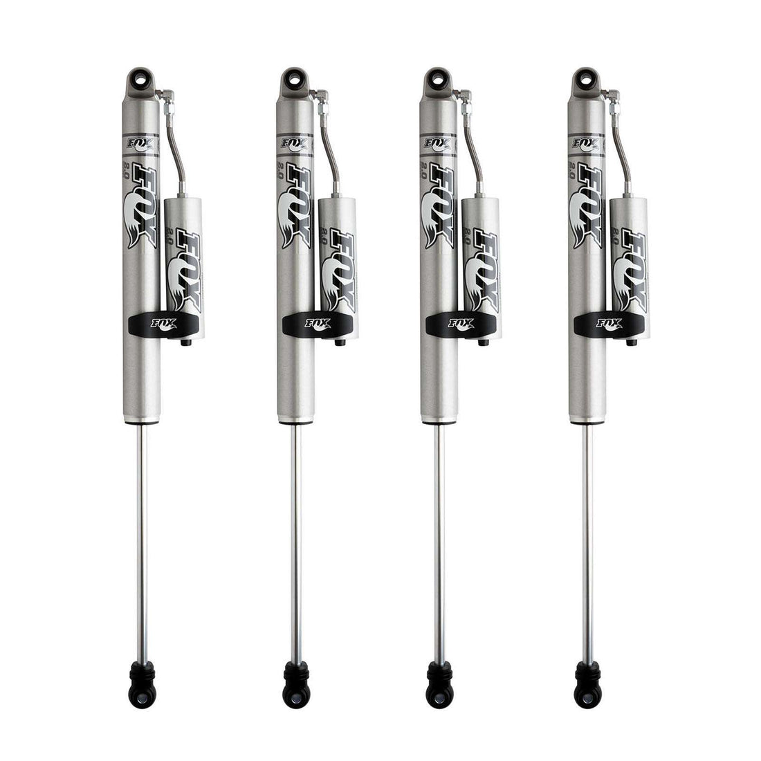 Fox 2.0 Performance Series Shocks w/ Reservoir Set - 1999-2007 Ford F-450 Super Duty 4WD RWD Cab & Chassis