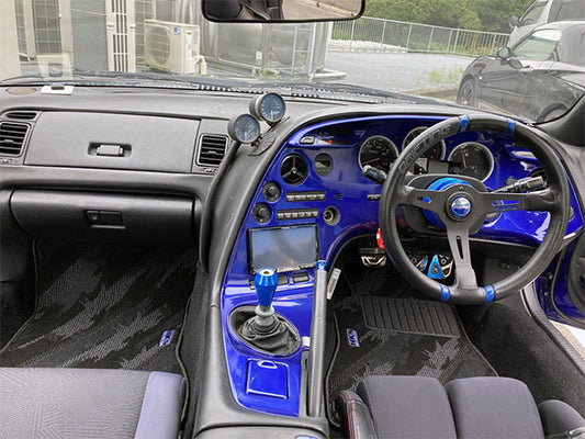 HKS Floor Mat (Monotone Oil Color - 5 Piece Set) - Toyota Supra JZA80 RHD 93-98