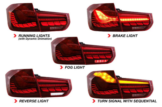 F80/F30 OLED GTS STYLE TAIL LAMPS