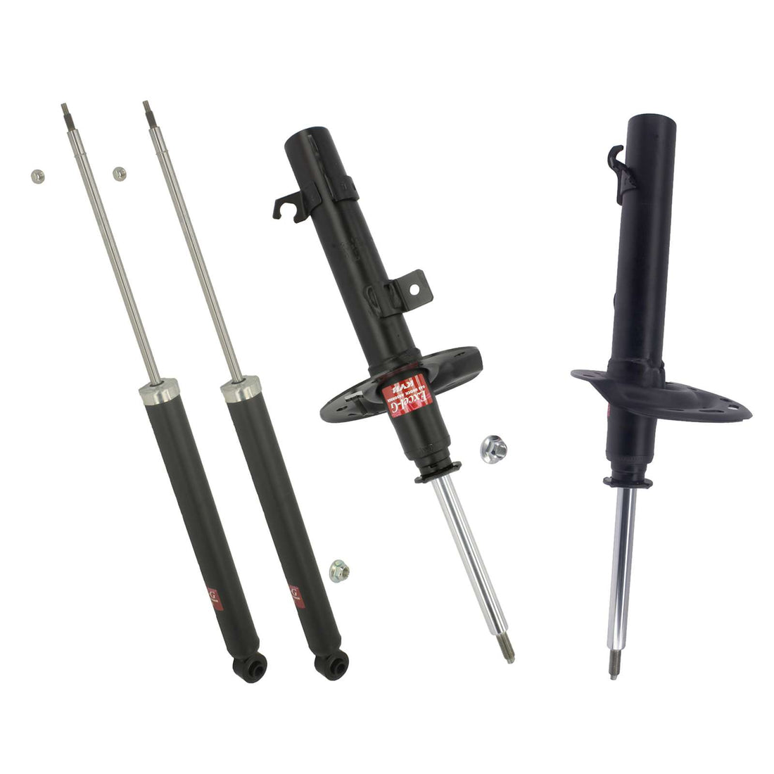 KYB Excel-G OEM Strut & Shocks Set - 2008-2011 Ford Focus FWD