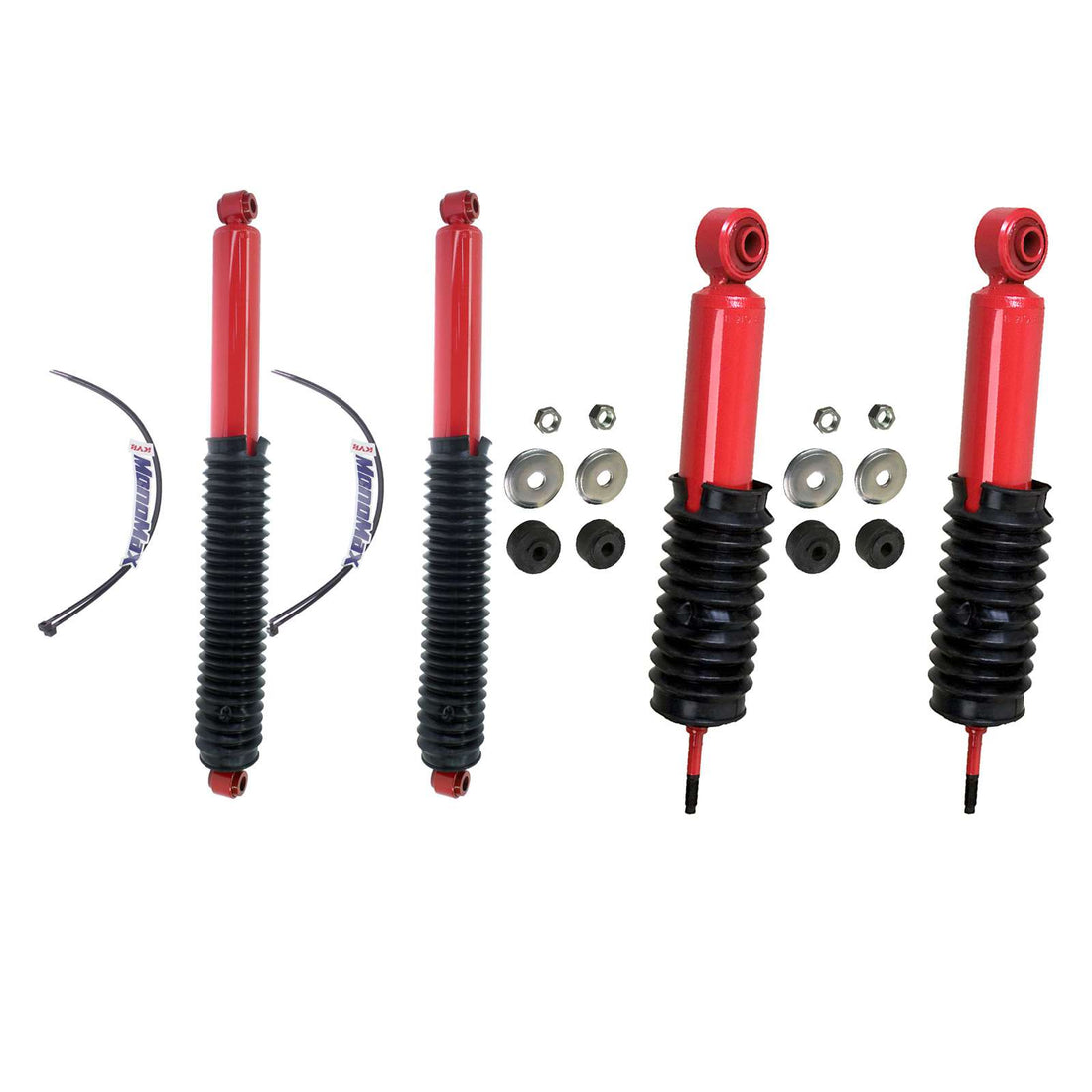 KYB Monomax Monotube Gas Shocks Set - 1993-1998 Toyota T100 4WD