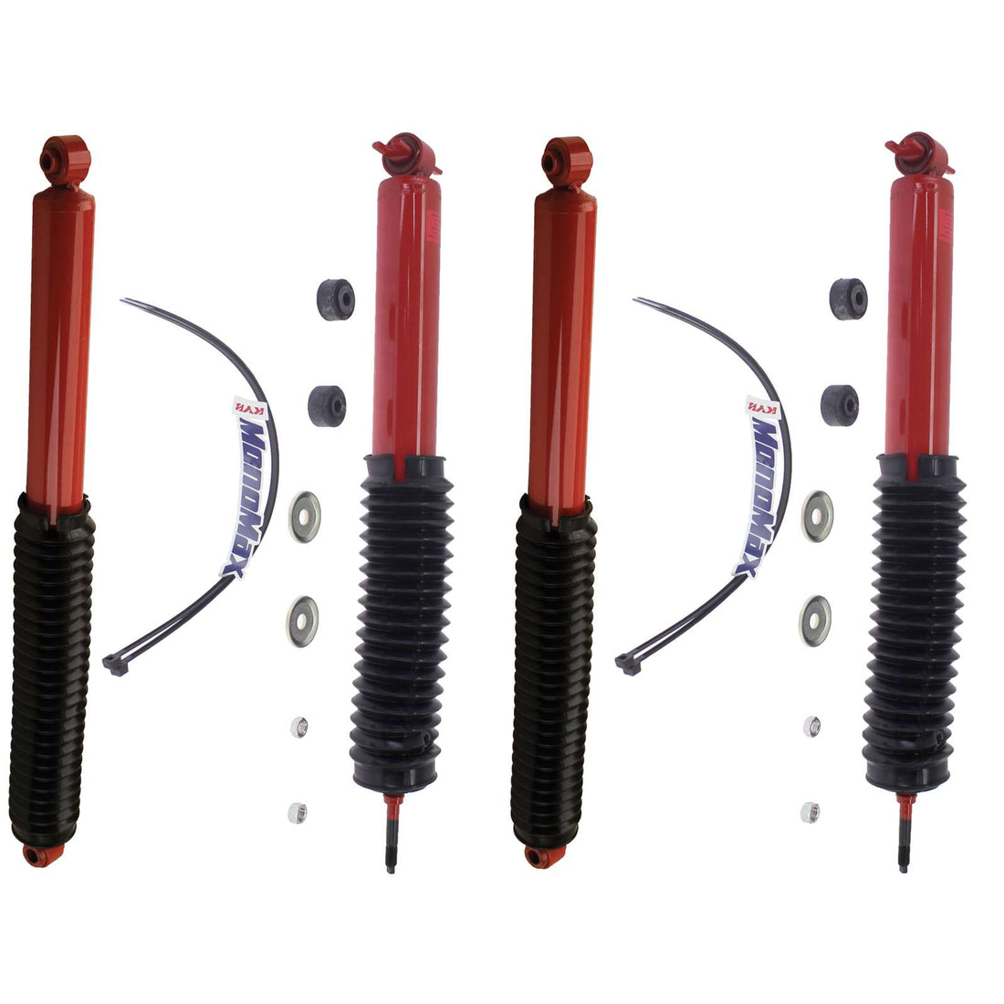 KYB Monomax Monotube Gas Shocks Set - 1993-1998 Jeep Grand Cherokee 4WD AWD RWD