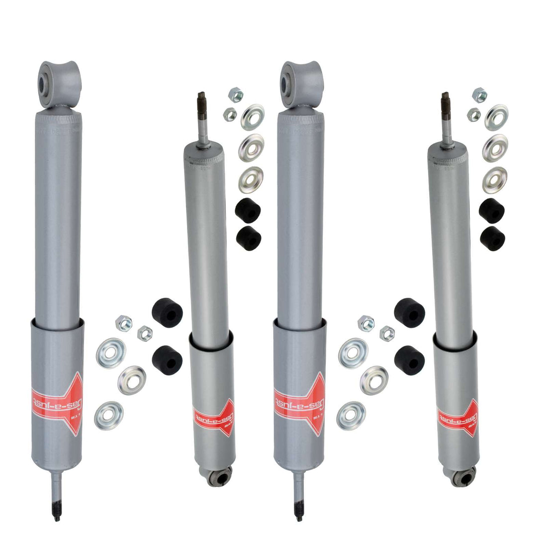 KYB Gas-A-Just Monotube Shocks Set - 1975-1979 Nissan 620