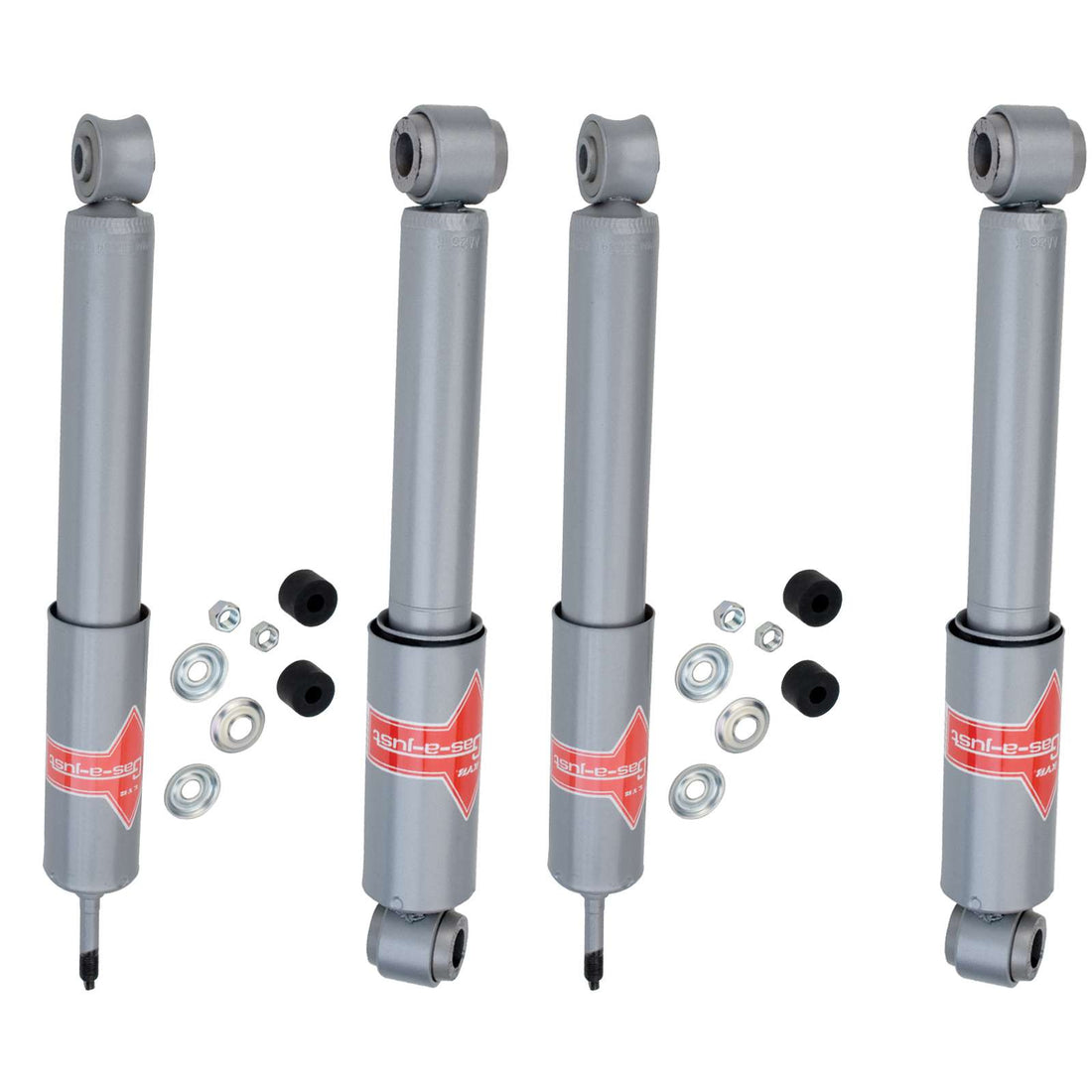 KYB Gas-A-Just Monotube Shocks Set - 1986-1994 Nissan D21 RWD