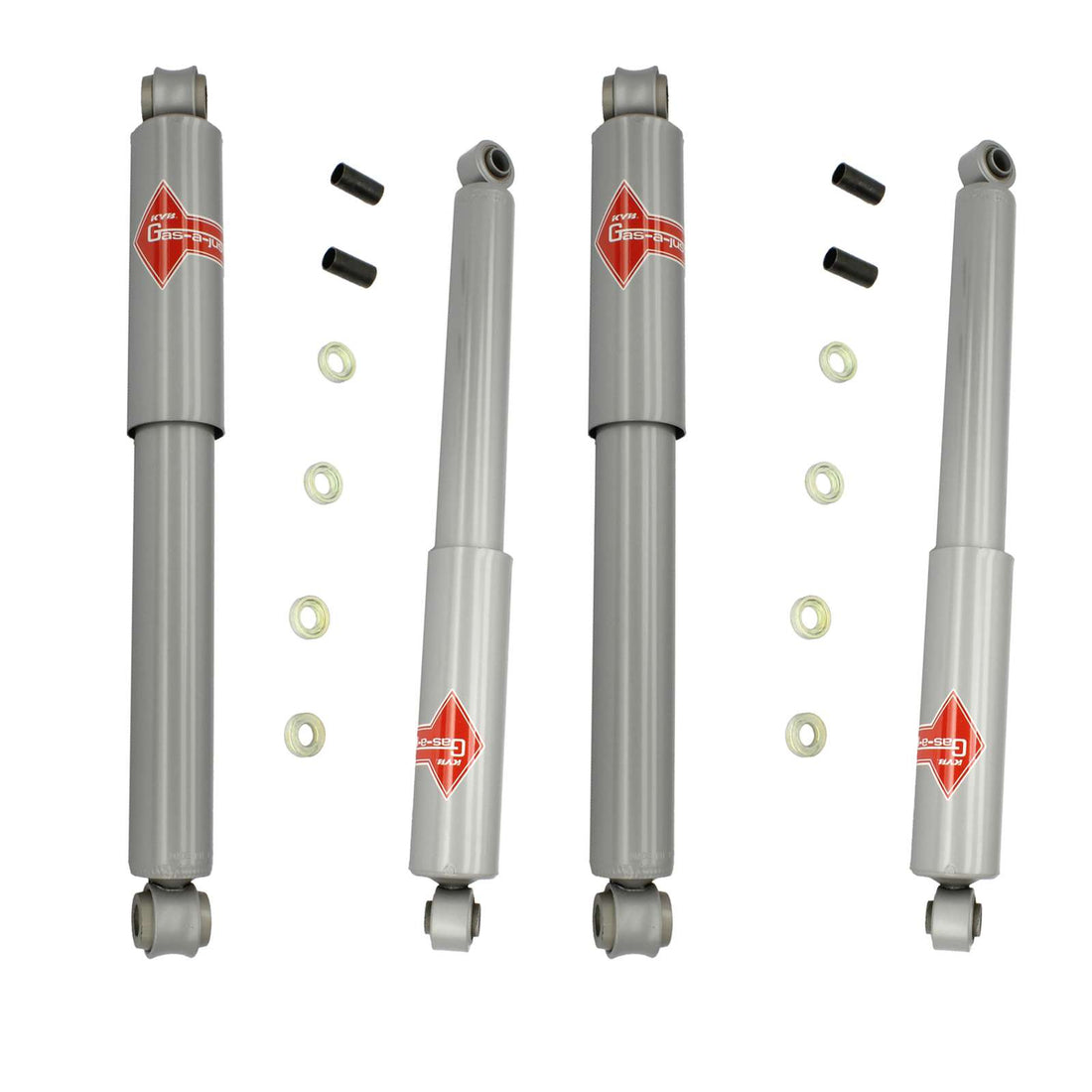 KYB Gas-A-Just Monotube Shocks Set - 1972-1981 Jeep CJ5 4WD