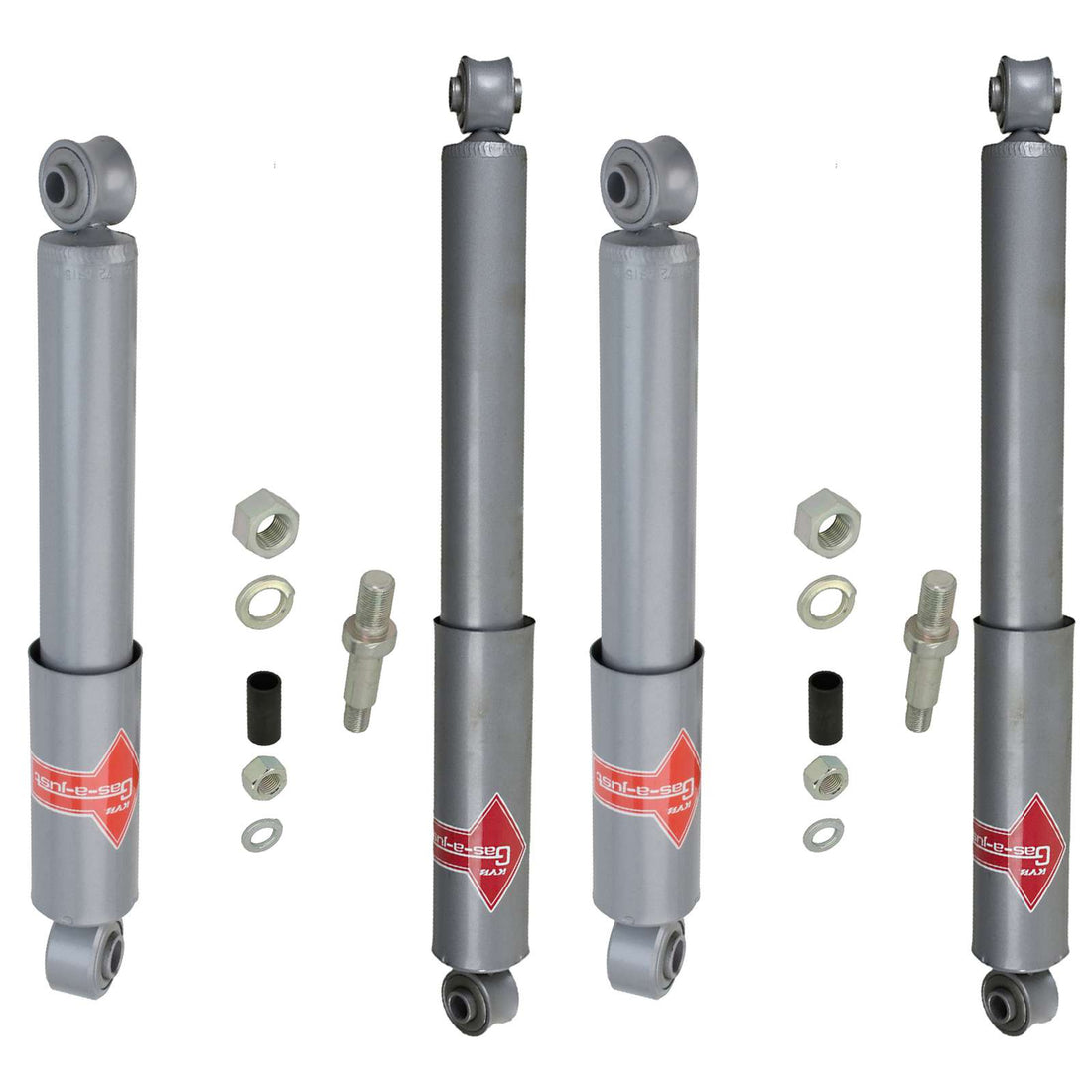 KYB Gas-A-Just Monotube Shocks Set - 1967-1972 Chevrolet C10 Suburban RWD