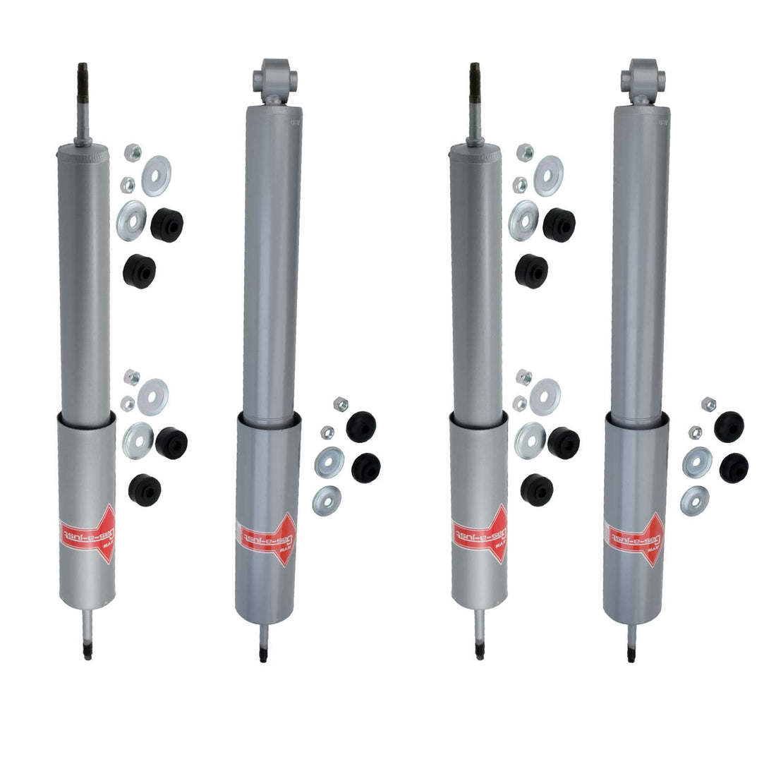 KYB Gas-A-Just Monotube Shocks Set - 1977-1979 Ford F-250 4WD