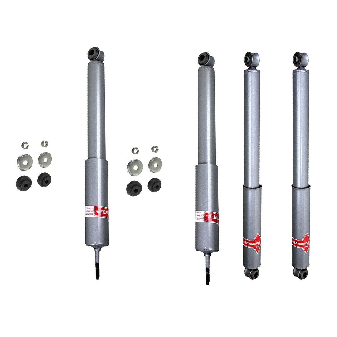 KYB Gas-A-Just Monotube Shocks Set - 1980 Ford F-150 4WD