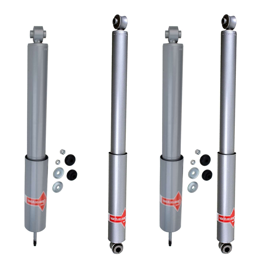 KYB Gas-A-Just Monotube Shocks Set - 1980-1986 Ford F-250 4WD