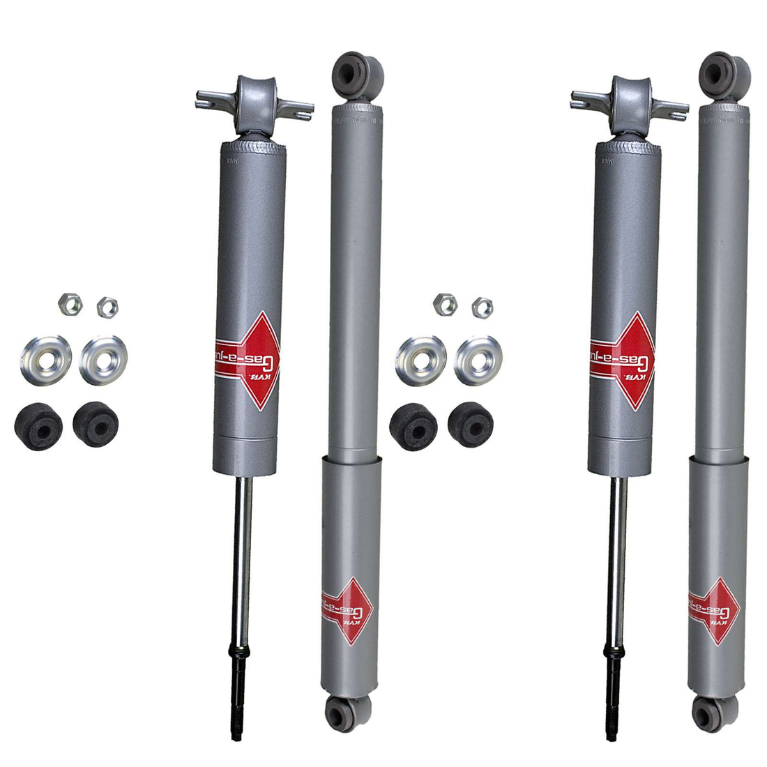 KYB Gas-A-Just Monotube Shocks Set - 1985-1995 Toyota Pickup 4WD RWD