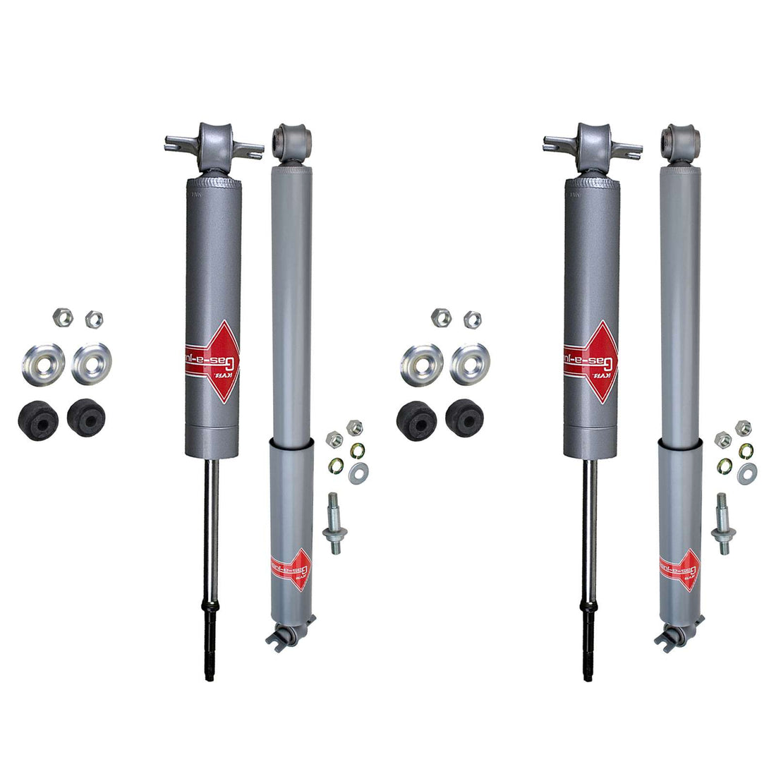 KYB Gas-A-Just Monotube Shocks Set - 1994-1996 Chevrolet Impala RWD