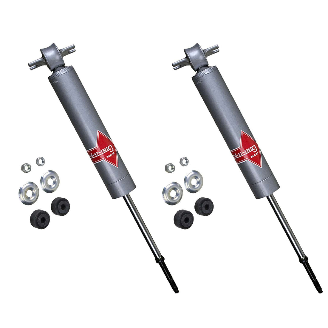 KYB Gas-A-Just Monotube Shocks Front Pair - 1997-2004 Dodge Dakota RWD