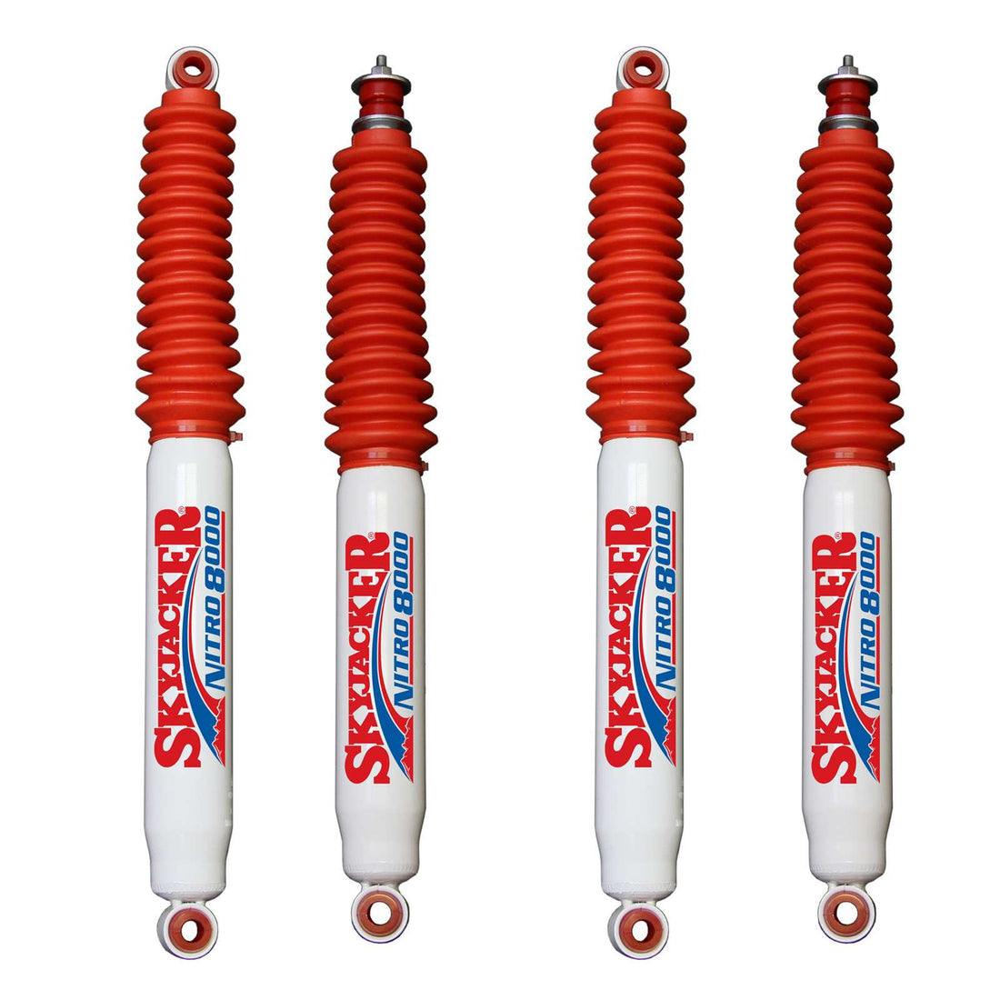 Skyjacker N8000 Nitrogen Gas Shocks Set - 1961-1971 International Harvester Scout 4WD