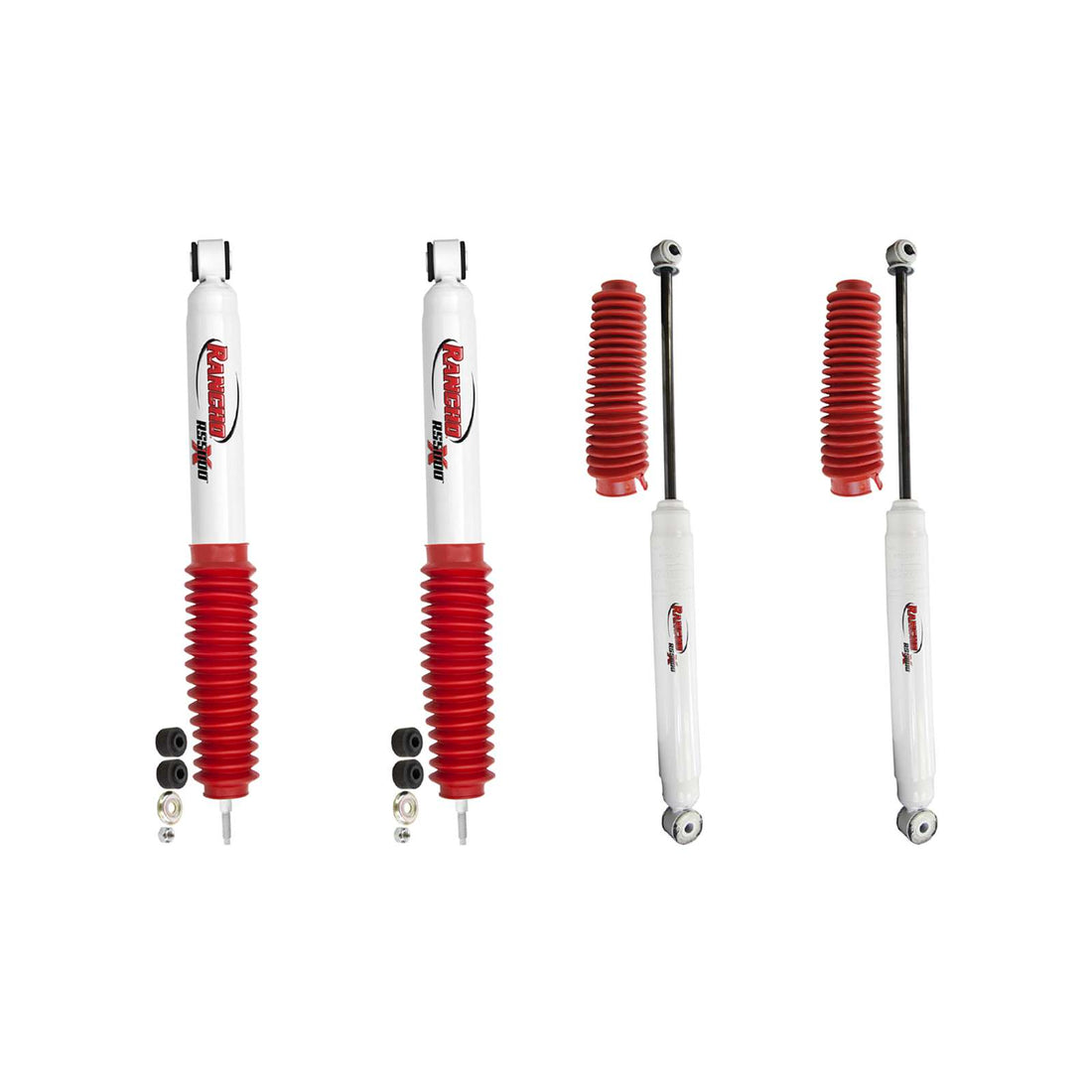 Rancho RS5000X Gas Shocks Set w/0" lift - 2017-2026 Ford F-350 Super Duty 4WD