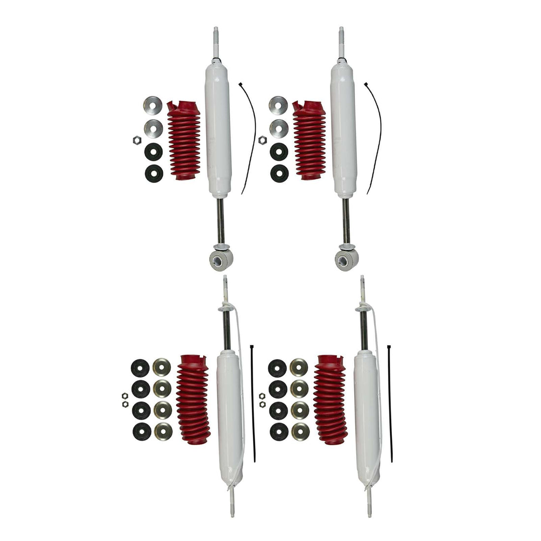 Rancho RS5000X Gas Shocks Set w/0" lift - 1987-1995 Land Rover Range Rover 4WD