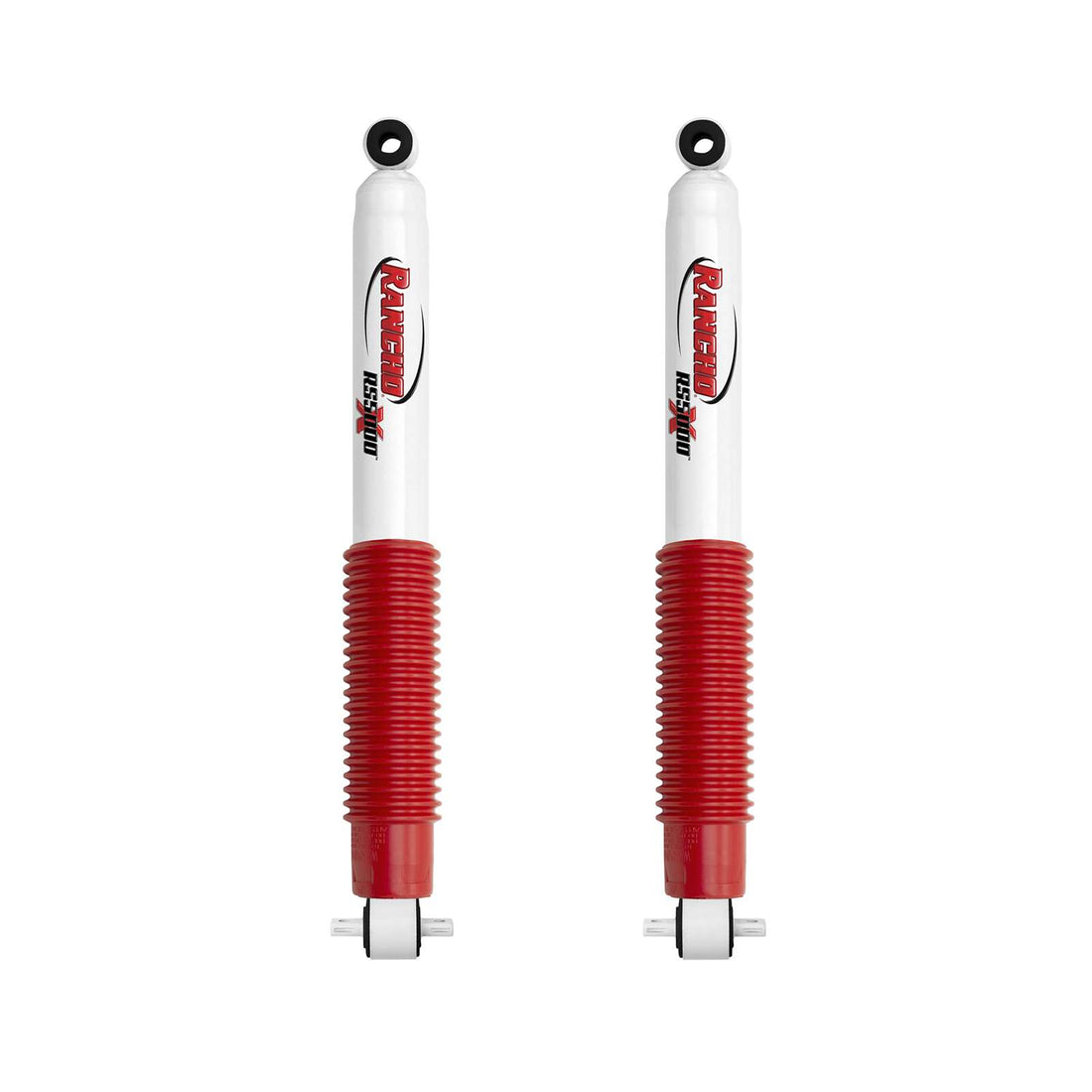 Rancho RS5000X Gas Shocks Rear Pair w/3.5" lift - 1984-2001 Jeep Cherokee 4WD RWD