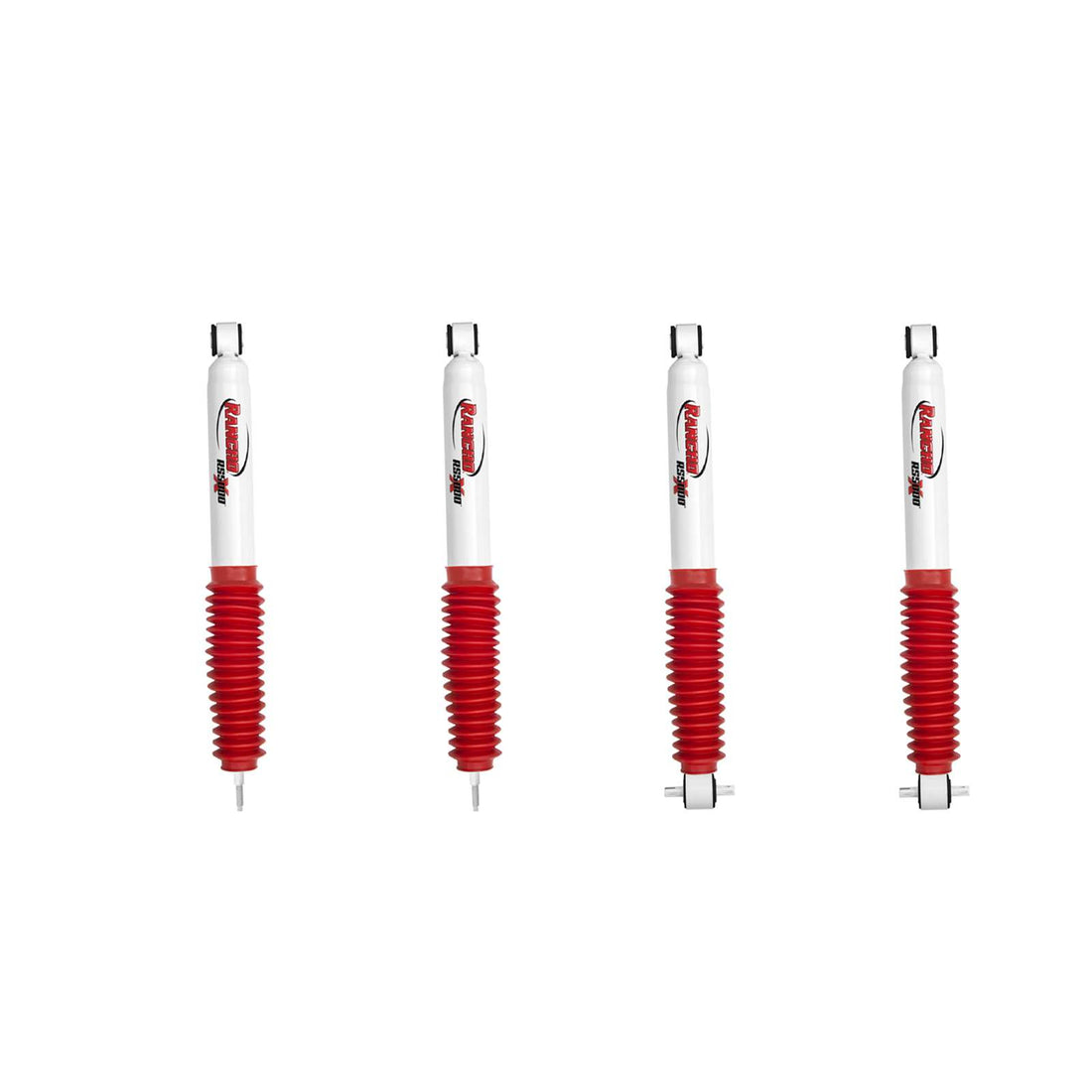 Rancho RS5000X Gas Shocks Set w/4-6" lift - 2007-2018 Jeep Wrangler JK 4WD RWD