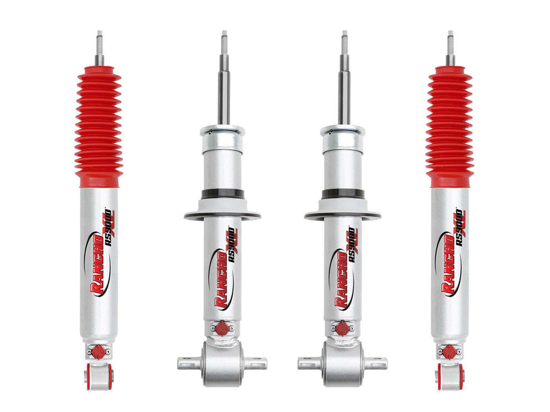Rancho RS9000XL Adjustable Strut & Shocks Set w/4" lift - 2004-2008 Ford F-150 4WD