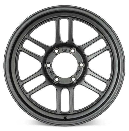 Enkei RPT1 16x8 6x139.7 Bolt Pattern +0 Offset 106.1 Bore Matte Dark Gunmetallic Wheel