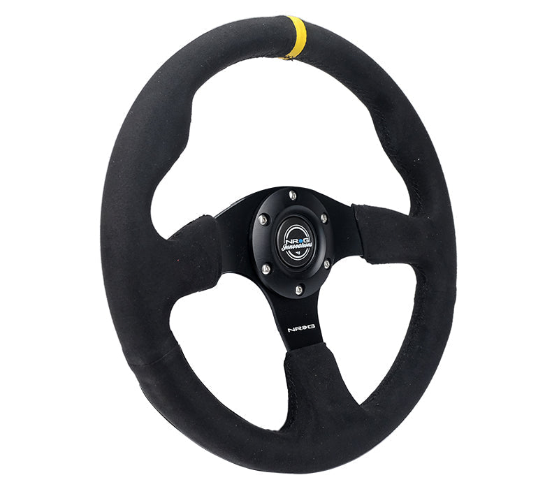 NRG RACING STEERING WHEEL ALCANTARA